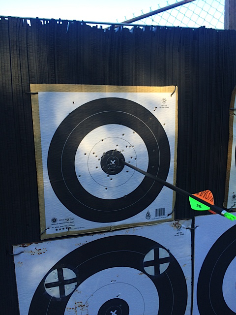 Archery target layers